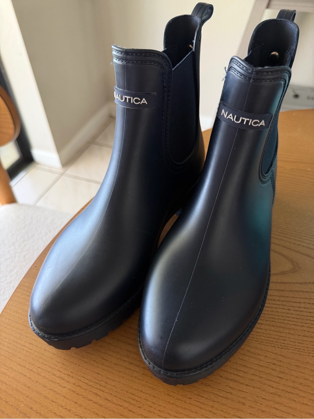 Nautica Navy Chelsea Rain & Snow Boots